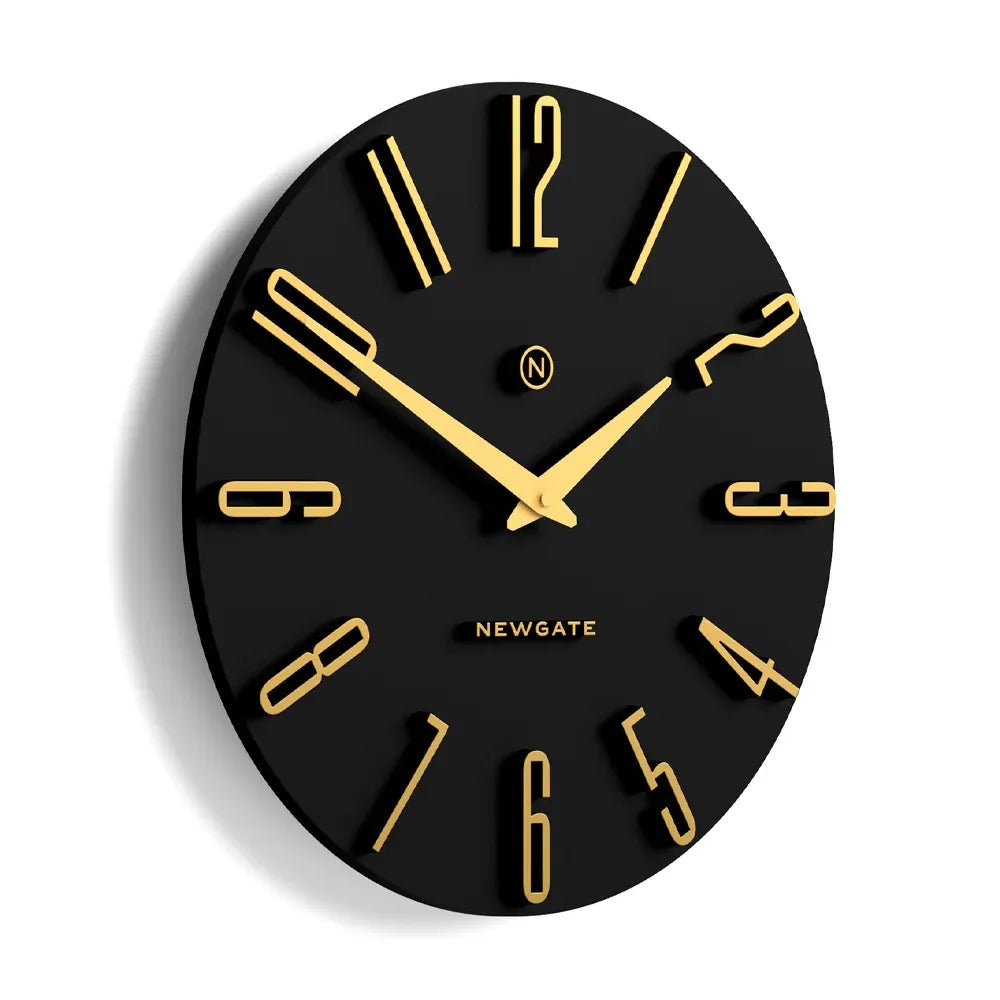 Newgate Empire State Wall Clock - Black - Wall Clocks