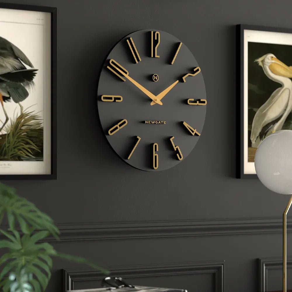 Newgate Empire State Wall Clock - Black - Wall Clocks