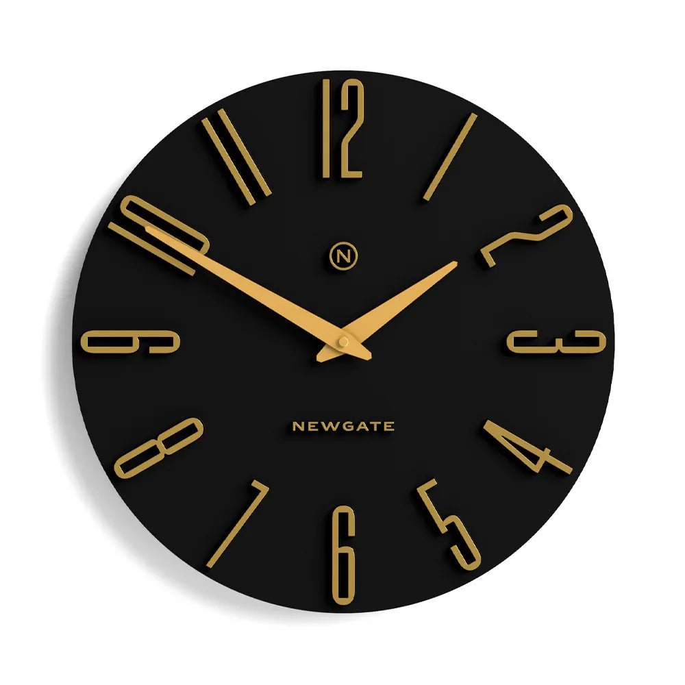 Newgate Empire State Wall Clock - Black - Wall Clocks