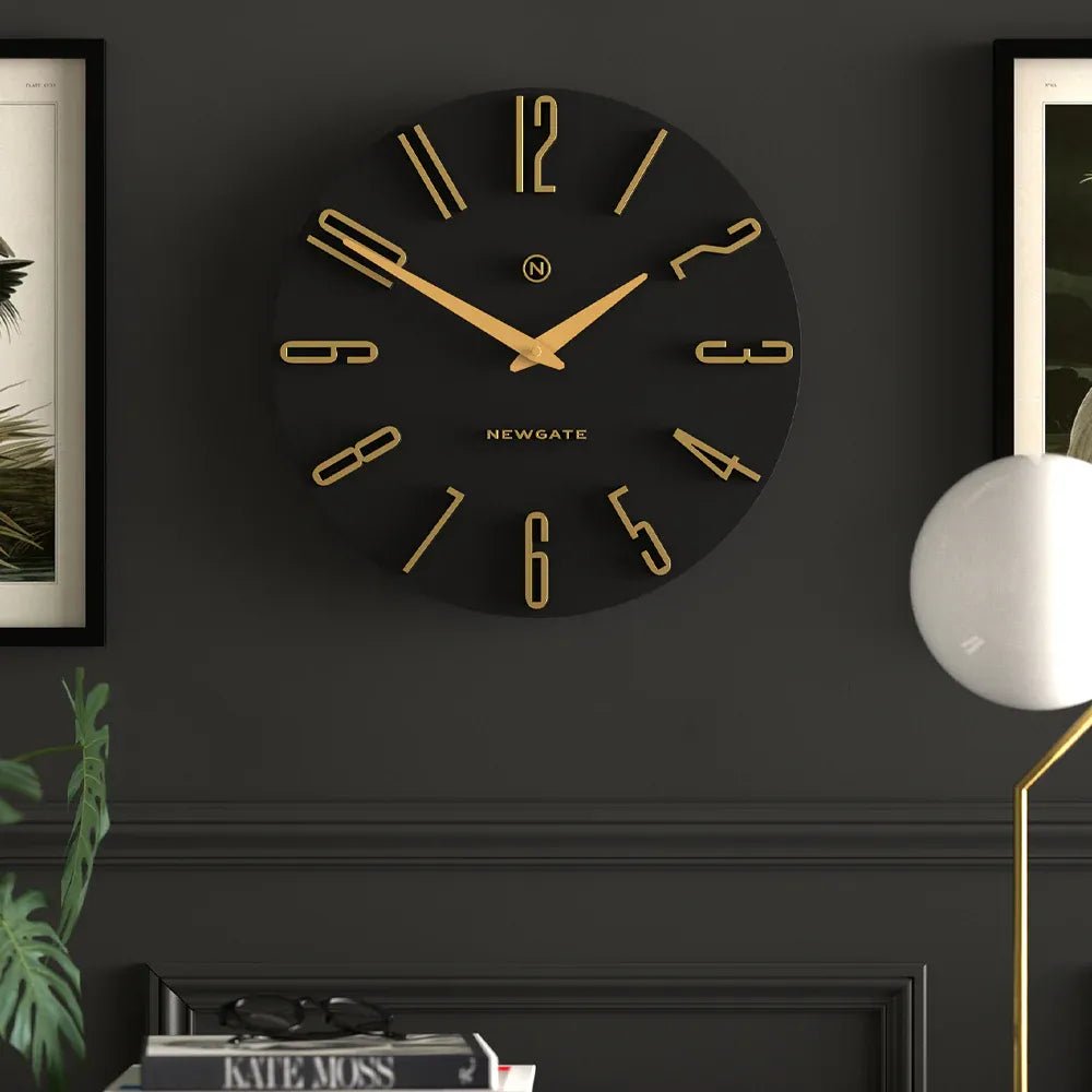 Newgate Empire State Wall Clock - Black - Wall Clocks