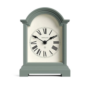 Newgate Fillmore Mantel Clock - Asparagus Green - Desk and Shelf Clock