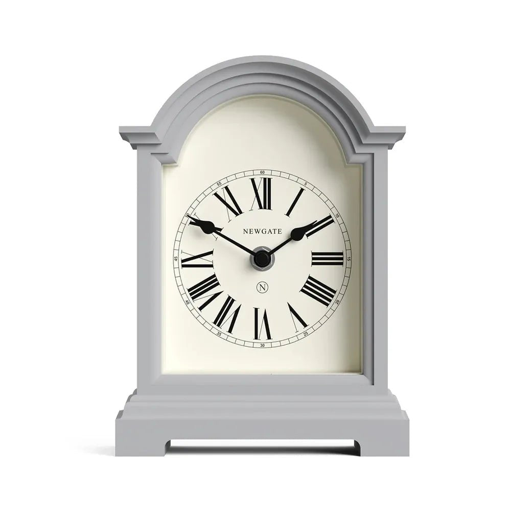 Newgate Fillmore Mantel Clock - Clockwork Grey - Desk and Shelf Clock