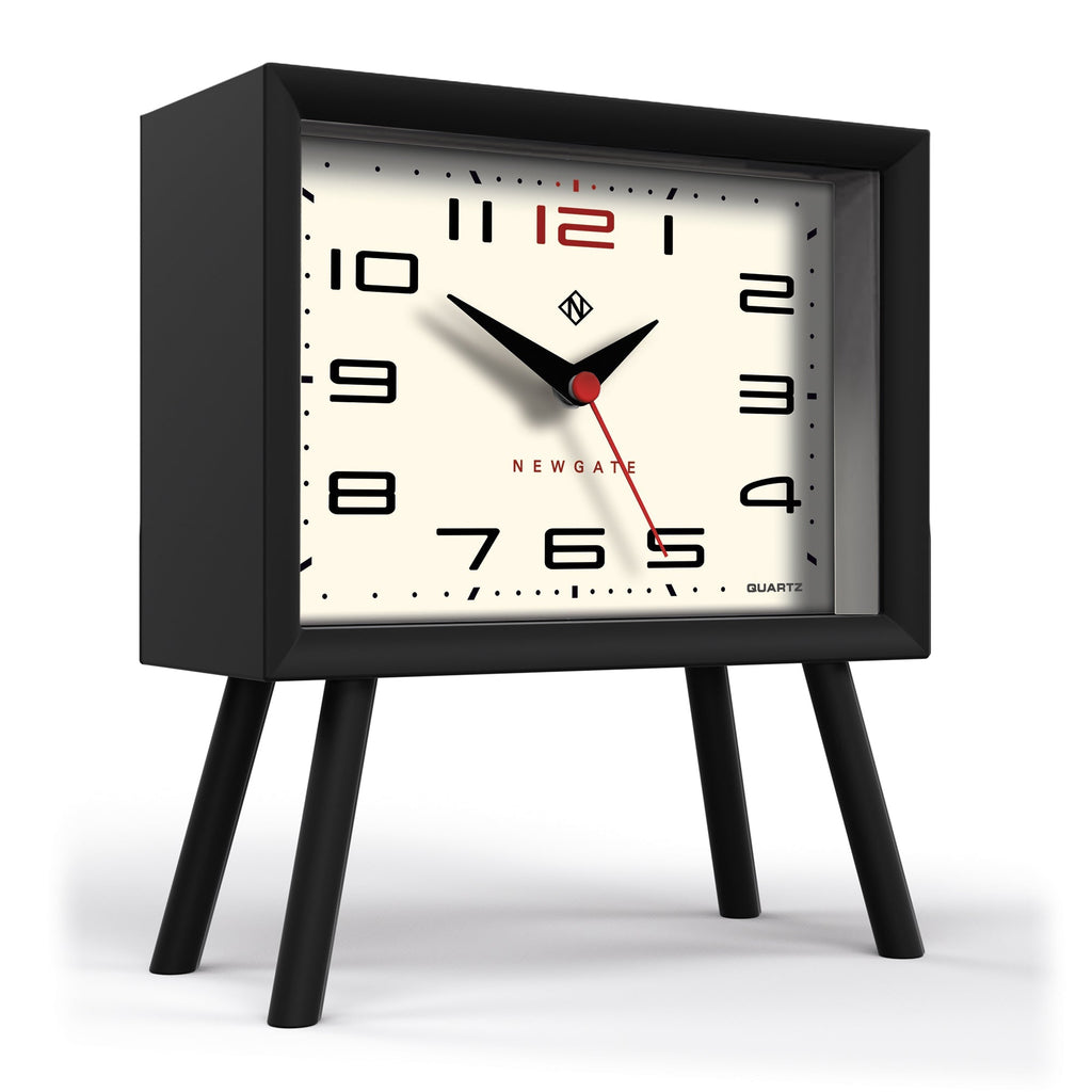 Newgate Henry Mantel Clock Neutral Mono II Dial - Desk and Shelf Clock