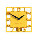 Newgate Highline Mantel Clock - Yellow - Desk and Shelf Clock