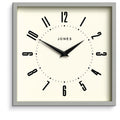 Newgate Jones Box Wall Clock - Grey - Wall Clocks