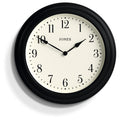 Newgate Jones Supper Club Clock - Black - Wall Clocks