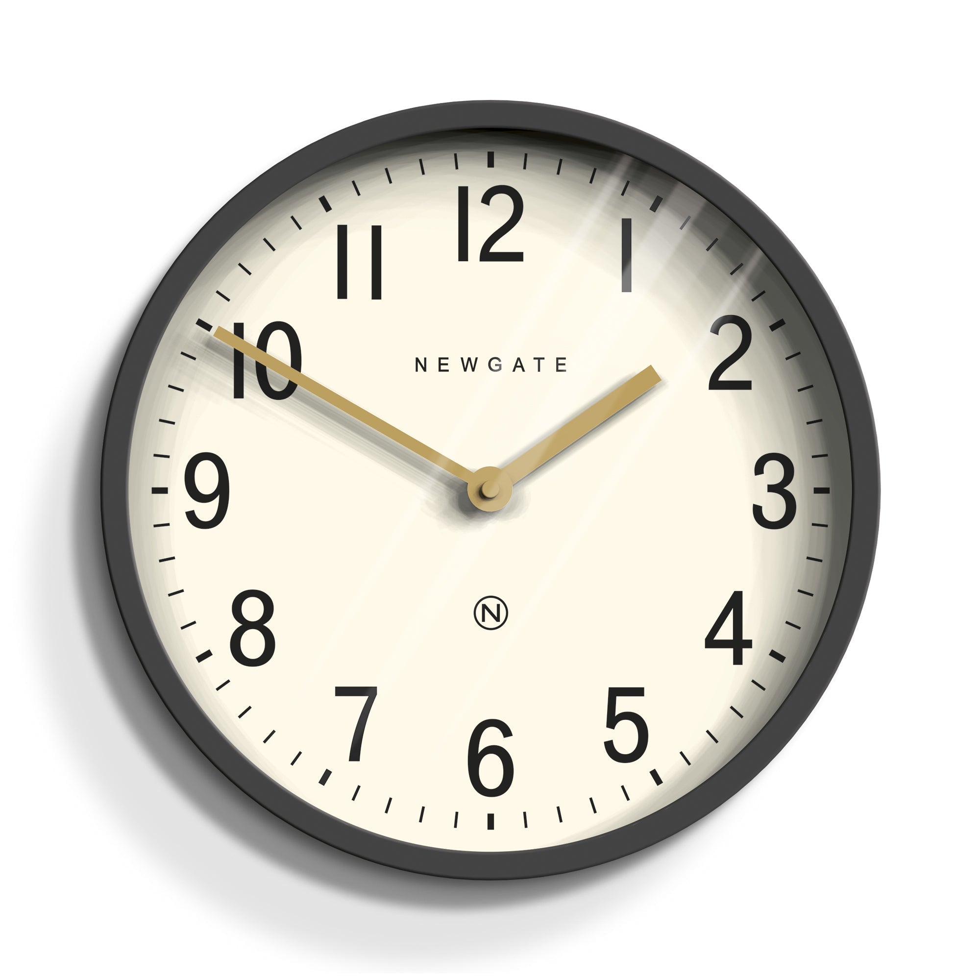 Newgate Master Edwards Clock - Blizzard Grey - Wall Clocks
