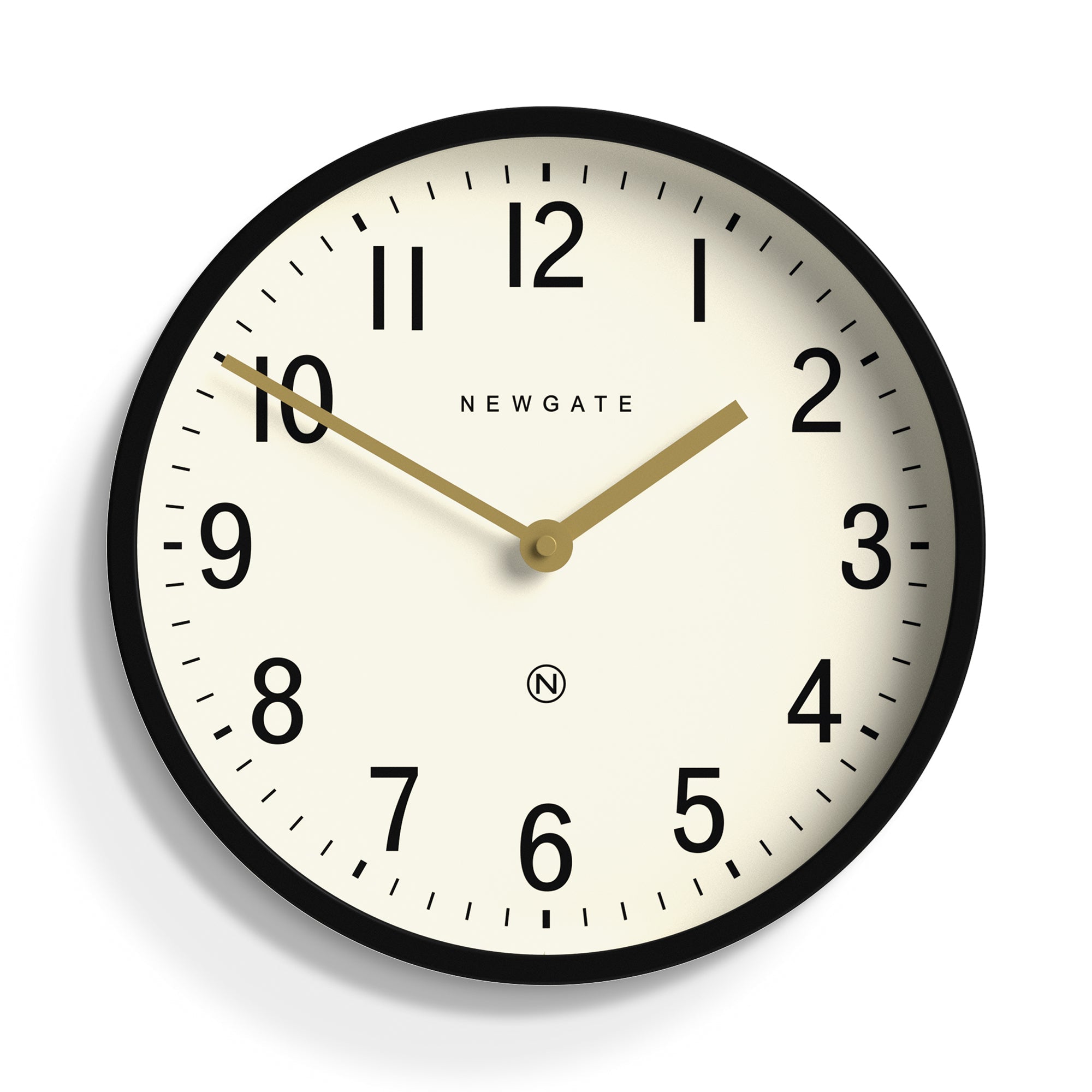Newgate Master Edwards Wall Clock - Black - Wall Clocks
