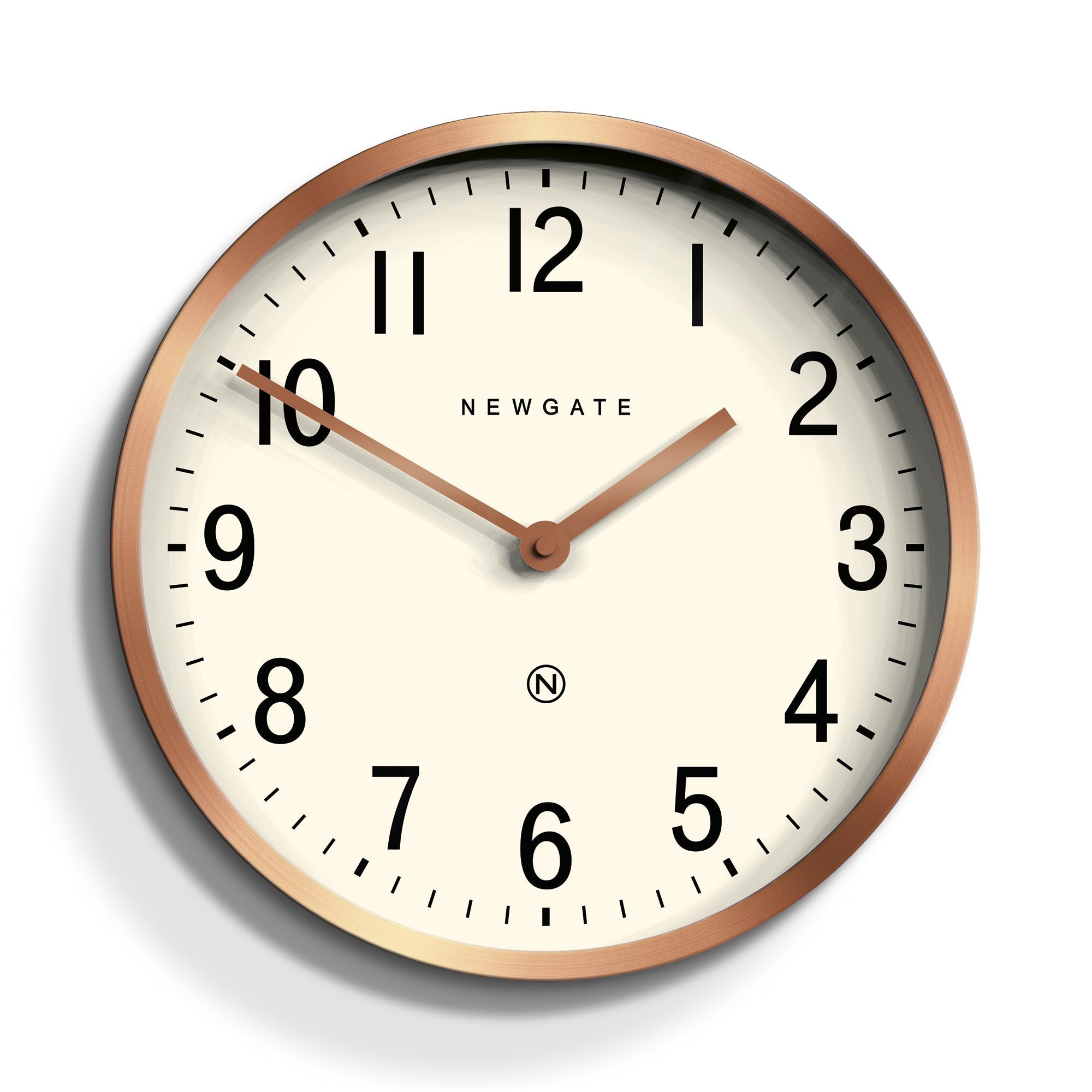 Newgate Master Edwards Wall Clock - Radial Copper - Wall Clocks