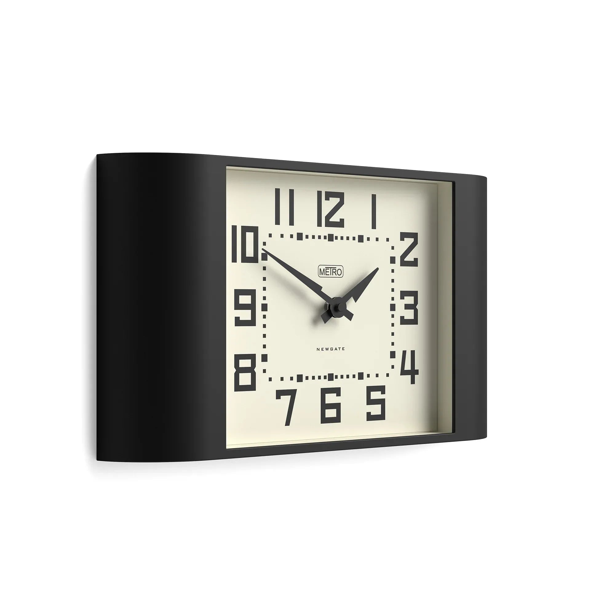 Newgate Metro Wall Clock - Black - Wall Clocks