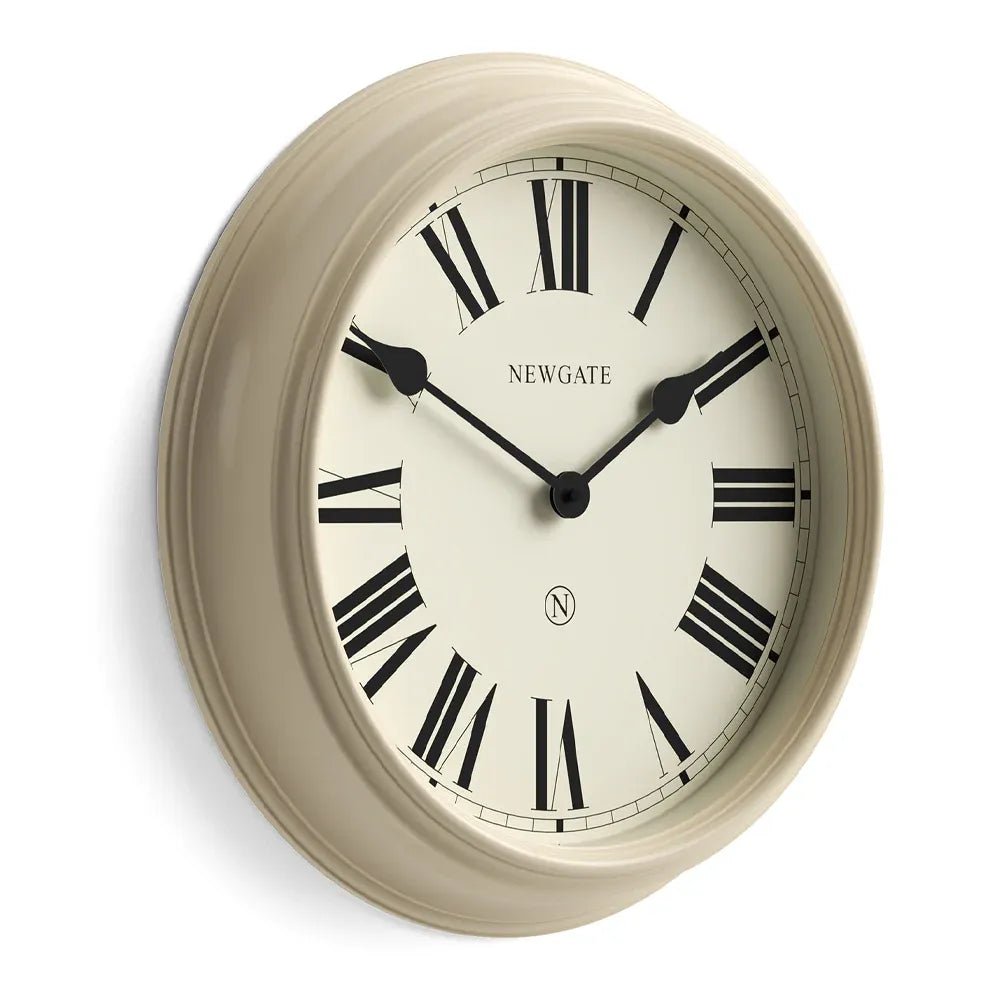 Newgate Notting Hill Wall Clock - Vanilla Cream - Wall Clocks