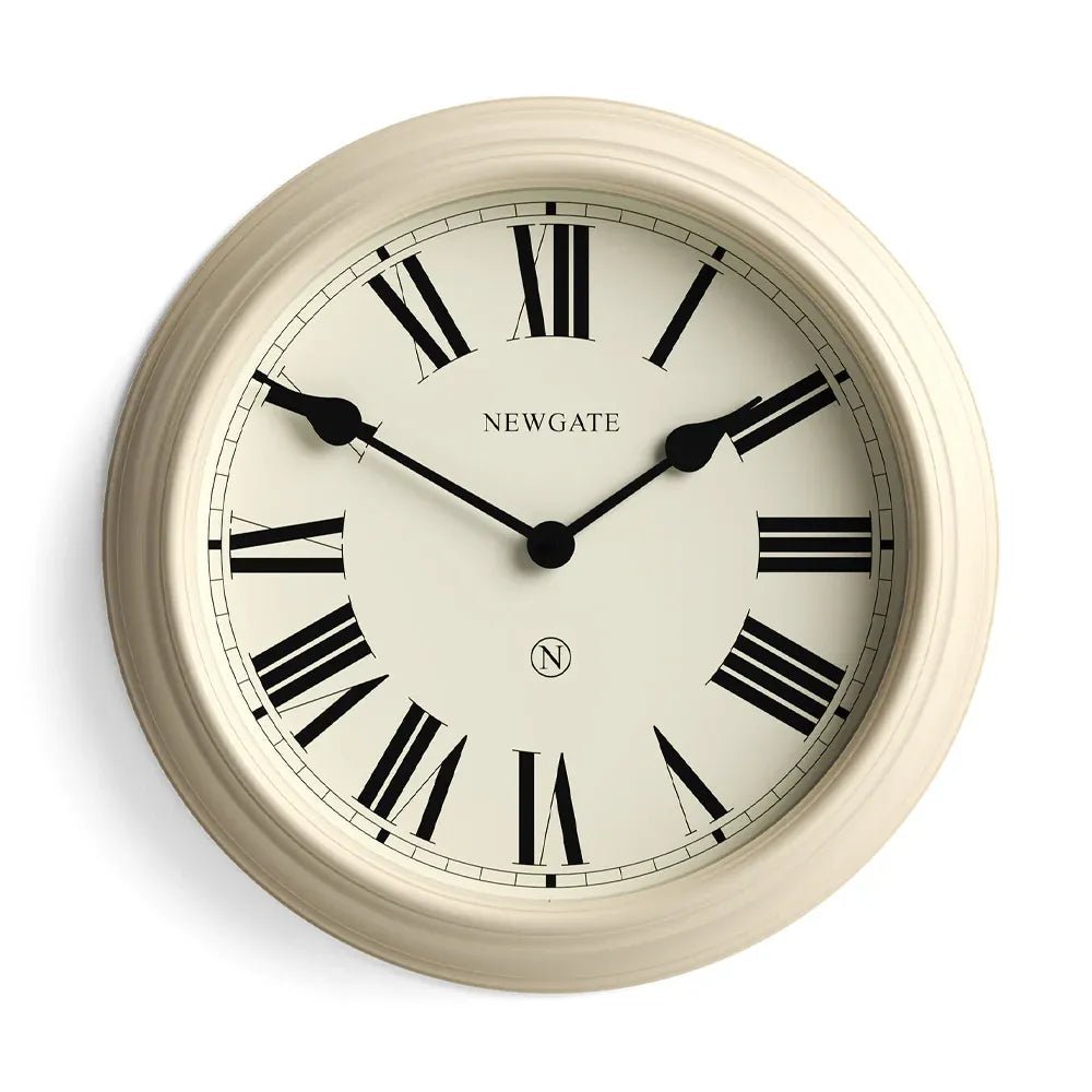 Newgate Notting Hill Wall Clock - Vanilla Cream - Wall Clocks