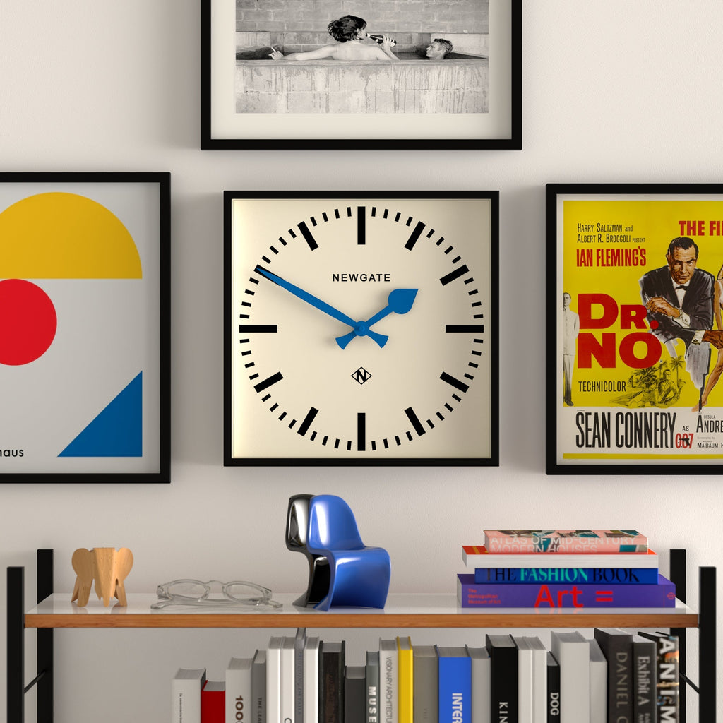 Newgate Number Five Wall Clock - Black - Wall Clocks