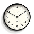 Newgate Number Three Echo Clock - Silicone Black - Wall Clocks