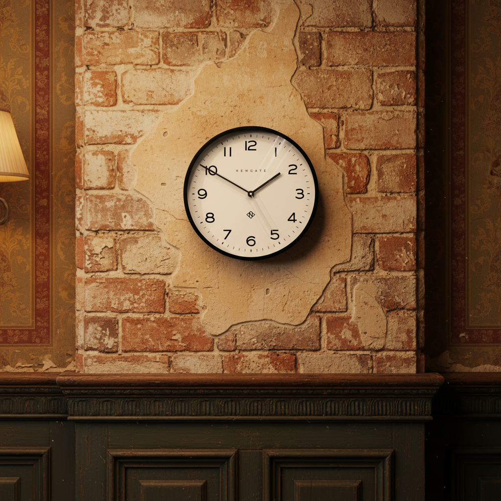 Newgate Number Three Echo Clock - Silicone Black