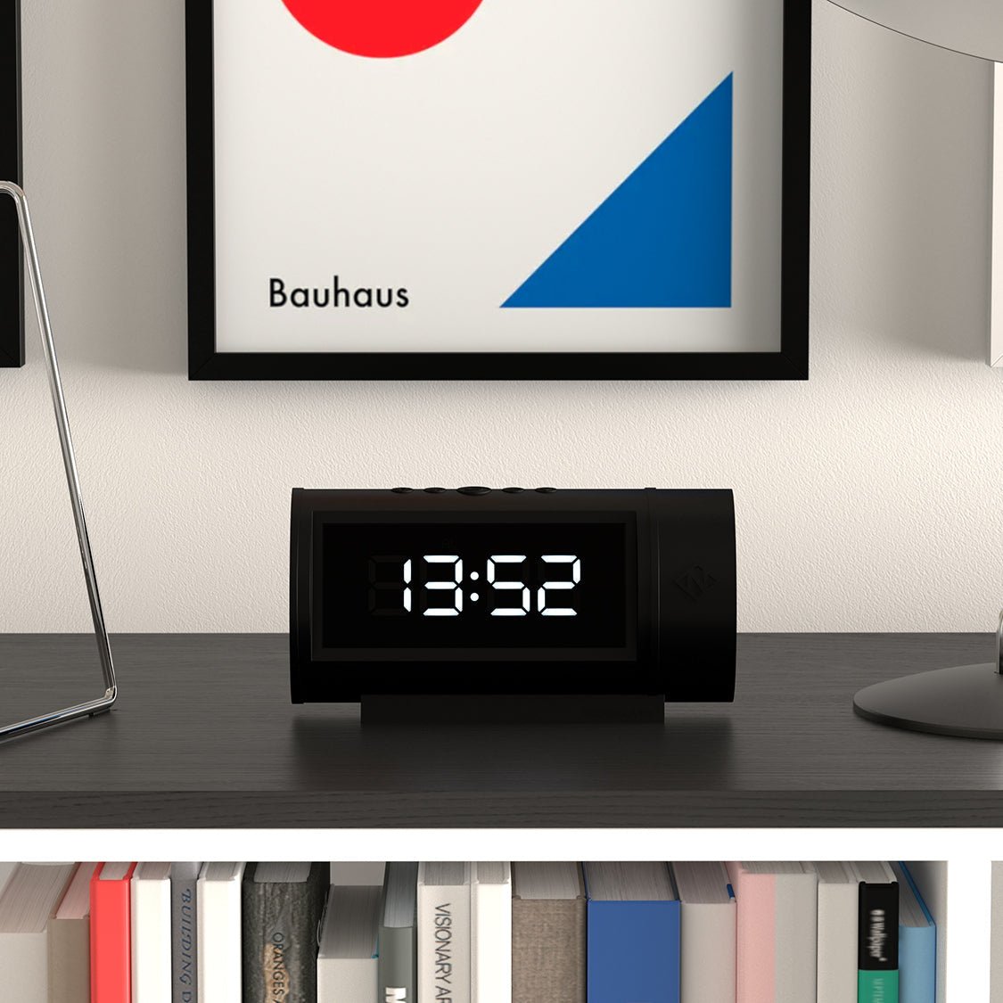 Newgate Pil Led Alarm Clock - Black - Desk Alarms