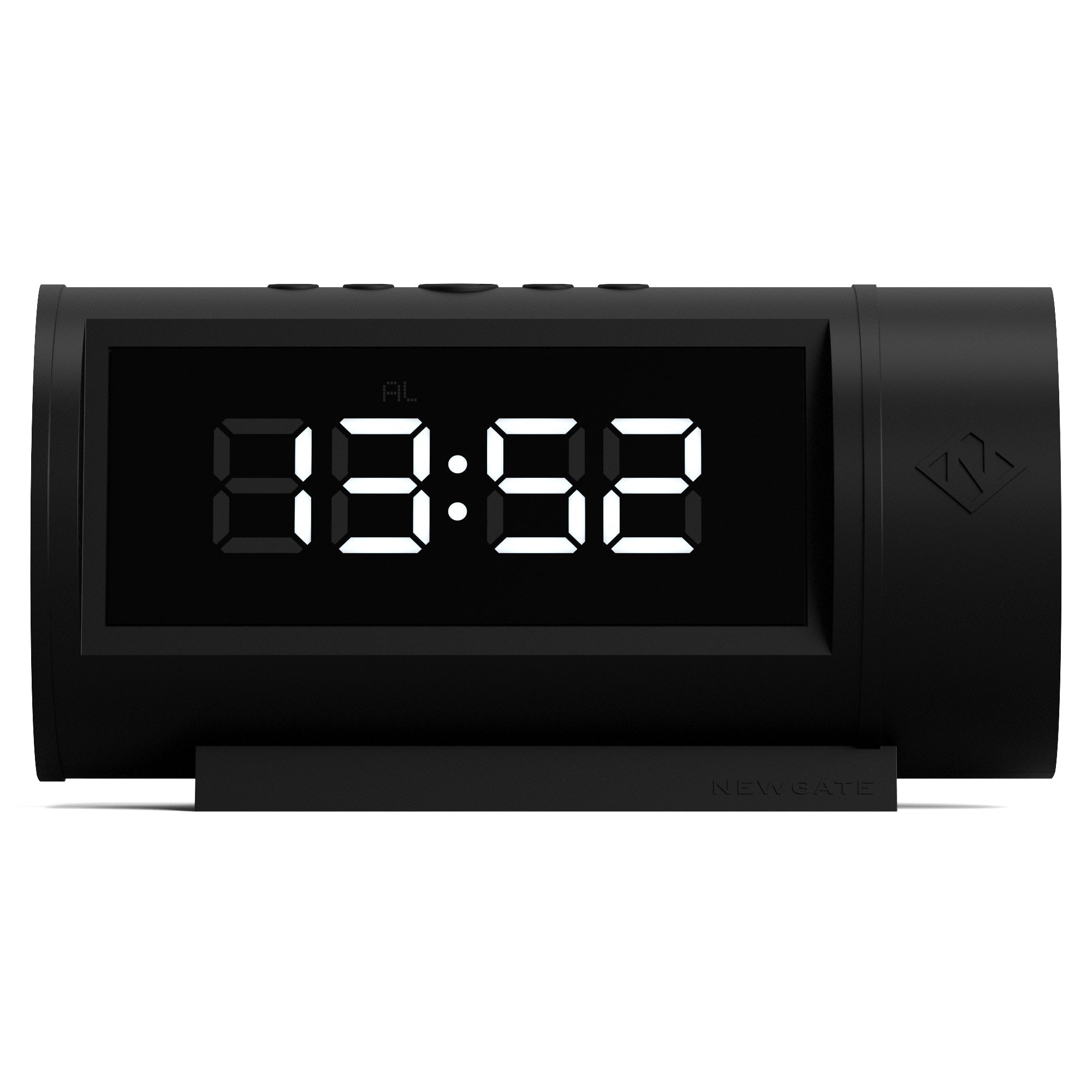 Newgate Pil Led Alarm Clock - Black - Desk Alarms