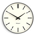 Newgate Radio City Wall Clock Bold Marker Dial - Matte Blizzard Grey - Wall Clocks
