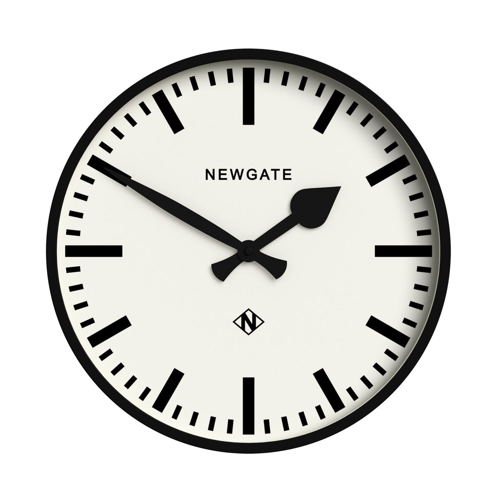 Newgate Railway Clock - Black - Wall Clocks