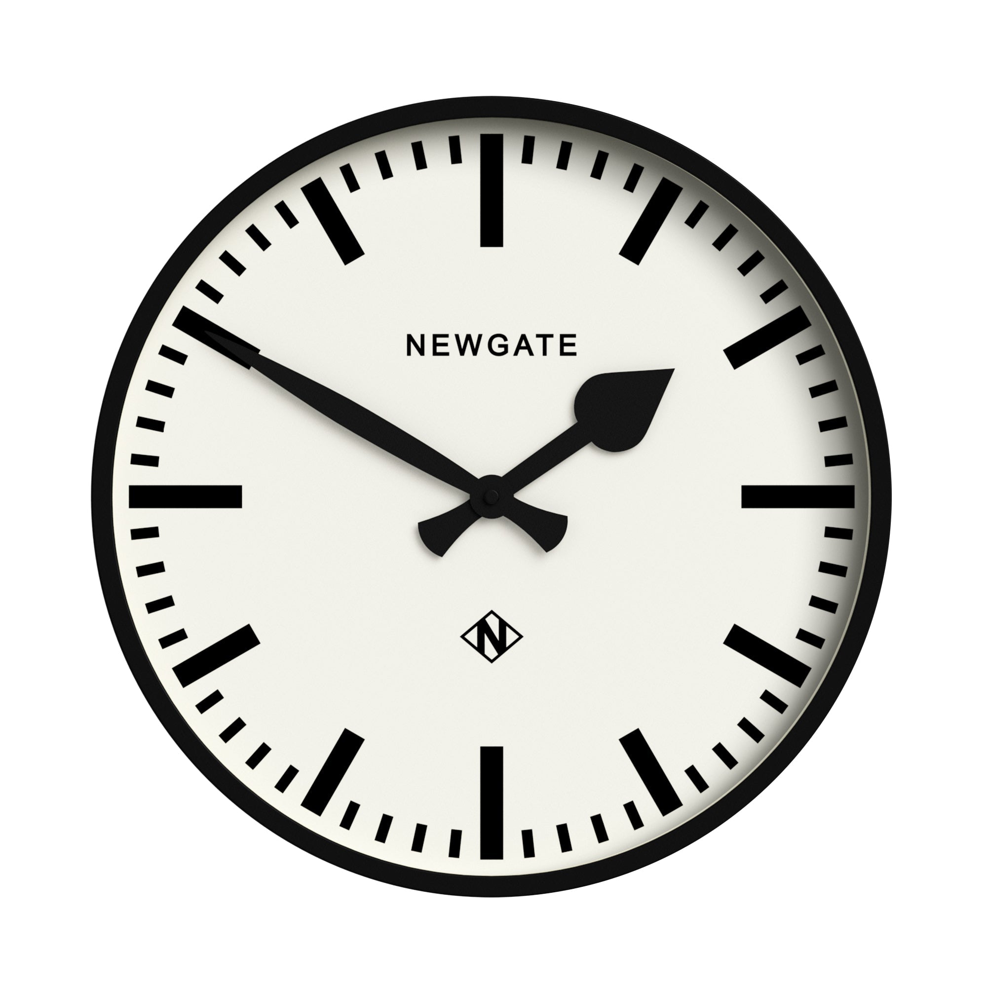 Newgate Railway Clock - Black - Wall Clocks