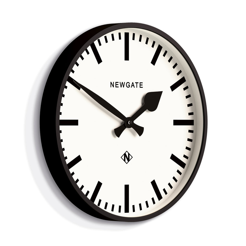 Newgate Railway Clock - Black - Wall Clocks