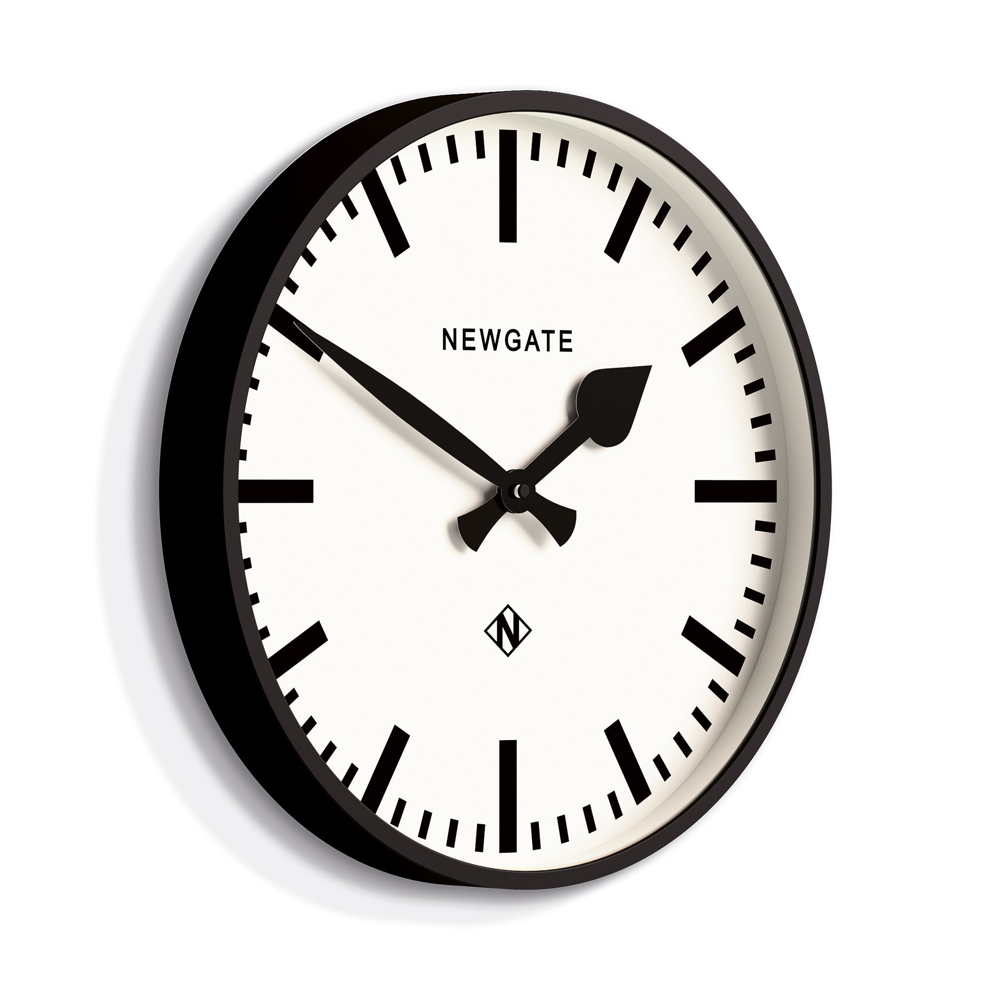 Newgate Railway Clock - Black - Wall Clocks