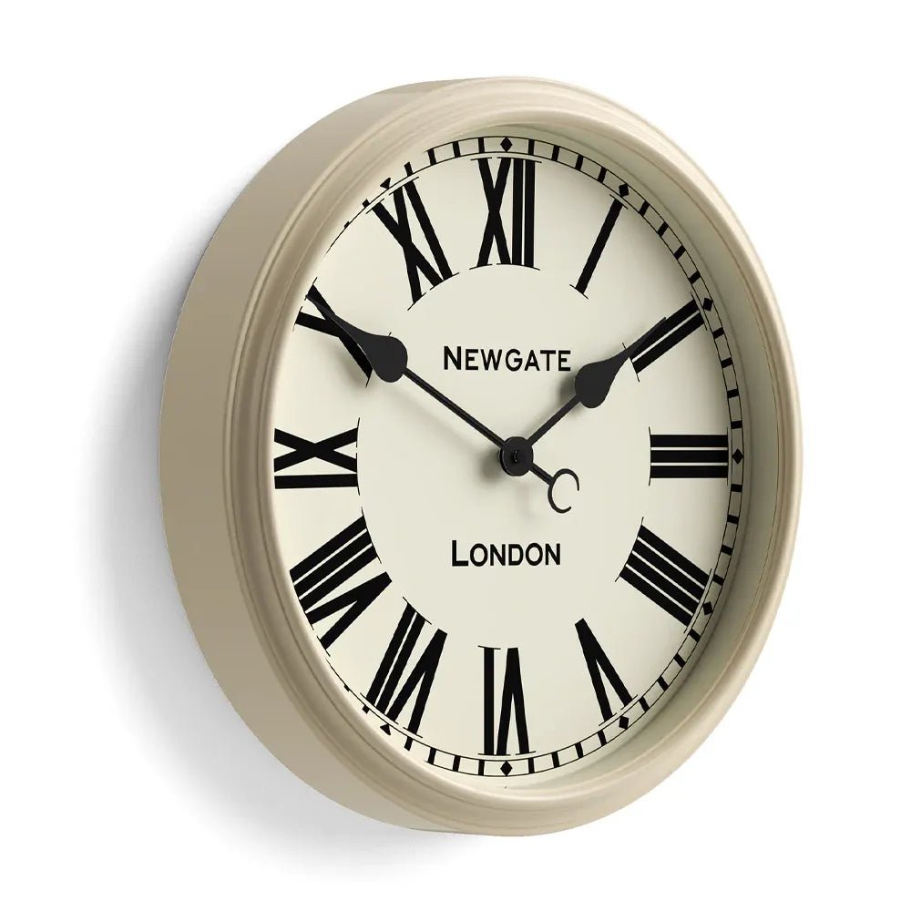 Newgate Spitalfields Wall Clock - Vanilla Cream - Wall Clocks
