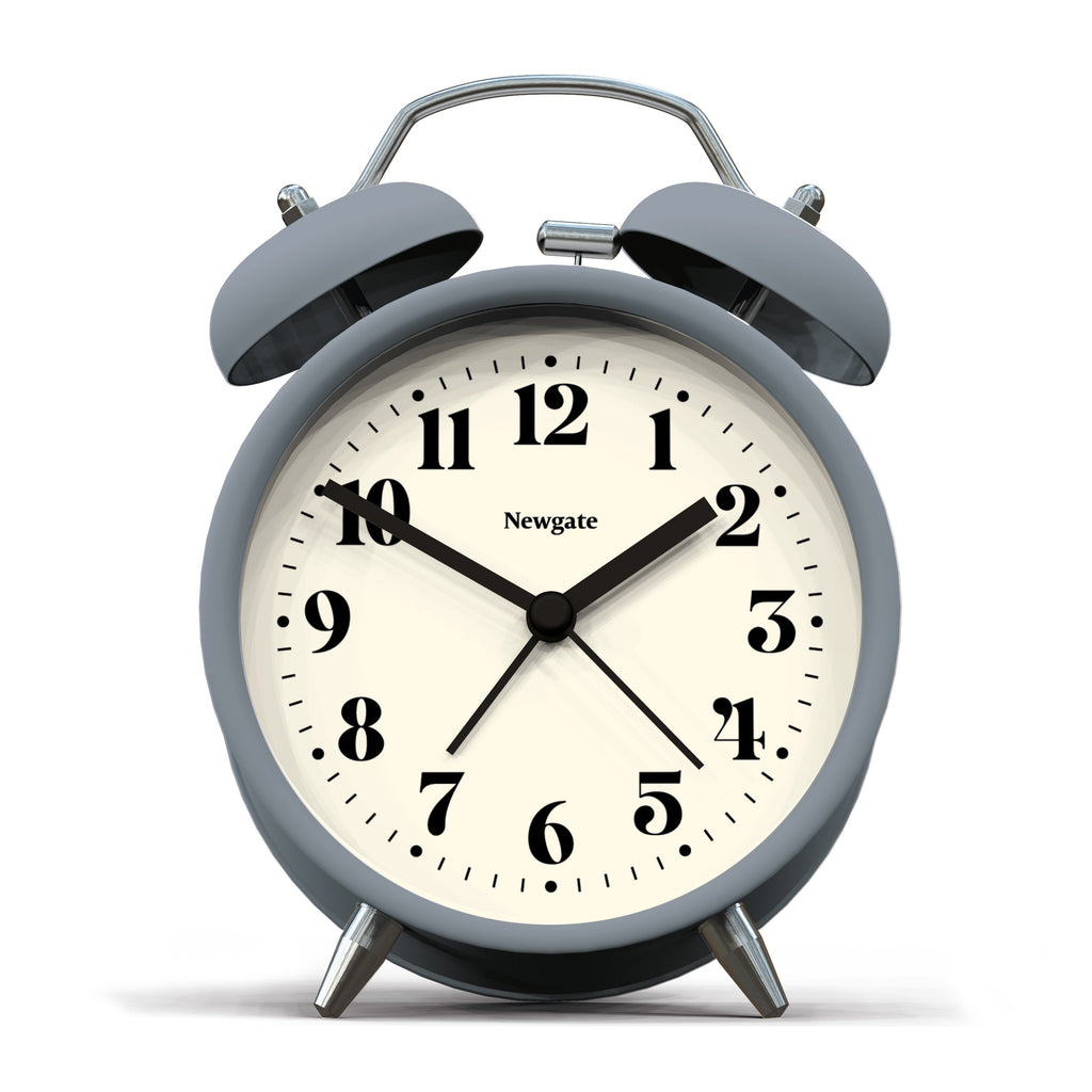Newgate Theatre Alarm Clock - French Navy - Desk and Shelf Clock