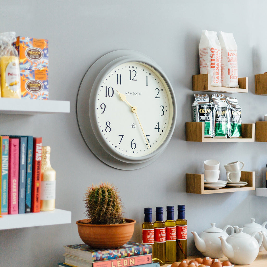 Newgate Westhampton Clock - Posh Grey - Wall Clocks