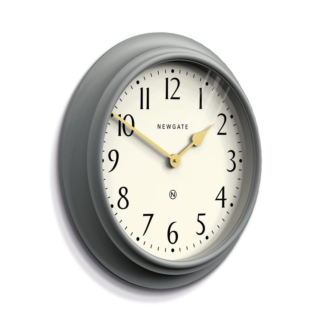 Newgate Westhampton Clock - Posh Grey - Wall Clocks