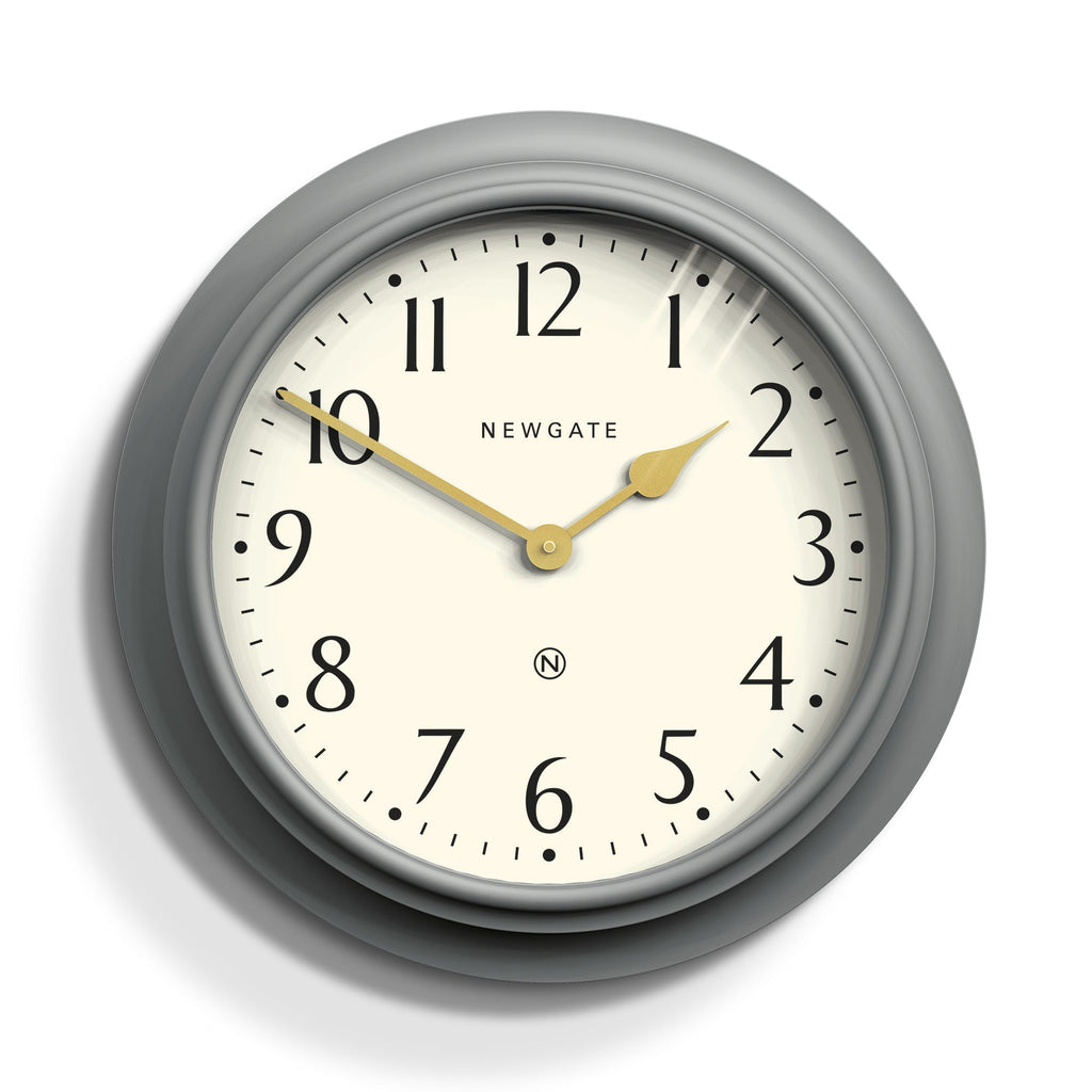 Newgate Westhampton Clock - Posh Grey - Wall Clocks